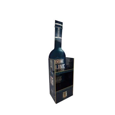 China Custom Shop Promotion Cardboard Beer Wine Bottle Display Rack Corrugated Shipper Display Stand Water Rack for sale