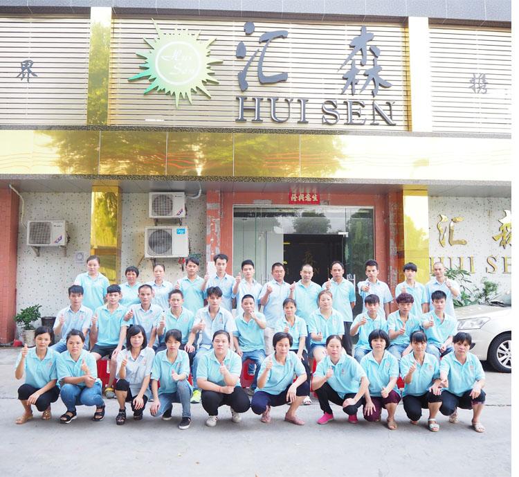 Verified China supplier - Foshan City Nanhai Huisen Plexiglass Crafts Co., Ltd.