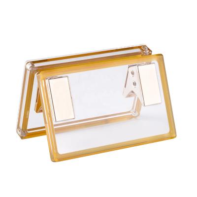 China 2021 new design stylish two acrylic hole punch for stylish stationery and office for sale