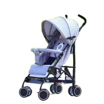 China New Design Portable Baby Carriage Children's Main Removable Armrest Stroller Can Be Folded With Trolley For Baby for sale