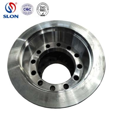 China High Durable Quarry Manganese Steel Mill Parts Grinding Crusher Roller for sale