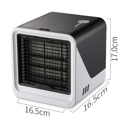 China With LED Breathing High Quality ABS DC Personal Air Cooler Lightweight Portable Mini Air Conditioner For Office for sale