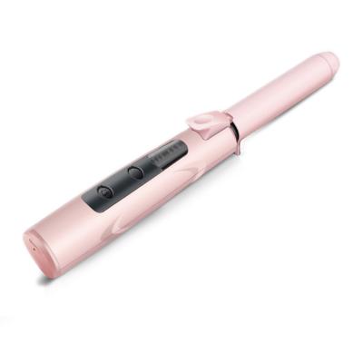 China Ceramic USB Powered Steam Wave Hair Curler Rotating Wand Hair Curling Iron for sale