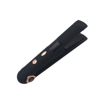 China Household Flat Irons Wholesale Private Label Mini Wireless Hair Flat Iron With Ceramic Floating Flats for sale