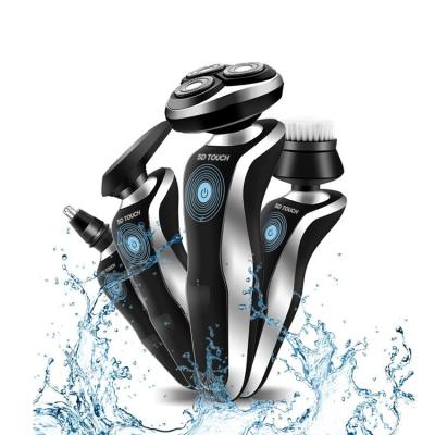 China Triple Blade Mens Smart Electric Trimmer Mini Shaver Washable Razor for sale