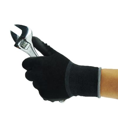 China Hot Selling Carbon Fiber Anti Static Quality And Quantity Fingers Assured PU Anti Static ESD Gloves for sale