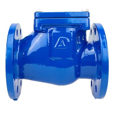 China 6 inch general swing check valve pn16 ball float check valve 4 inch water valves control cast iron H44T for sale