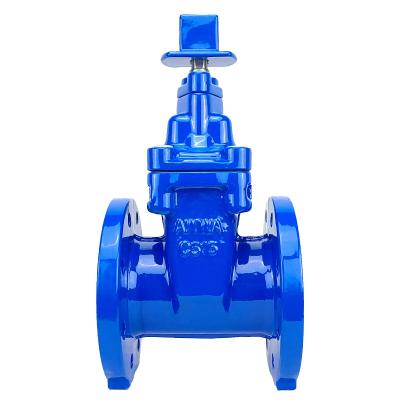 China general awwa c509 gate valve dn150 soft water type part cad drawings american standard 6 inch flange wedge for sale