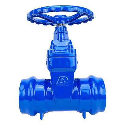 China General Non Rising Stem PVC Union Gate Valves For PVC Pipes sabs664 Resilient Seated Gate Valve 3 Inch for sale