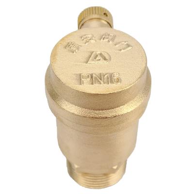 China 50mm General Brass Valve Duct Plug Relief Air Vent Valve Automatic Release pn16 for sale