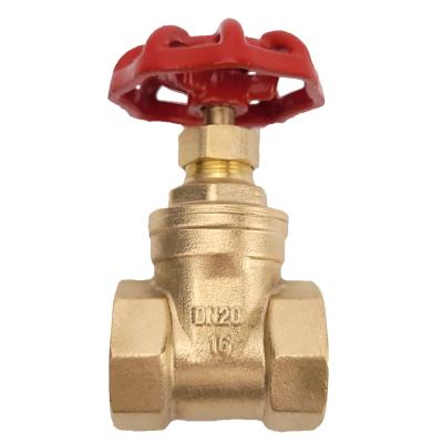 China Gate Valves 1 Inch General Gate Valve Bronze Lever Gate Valves Brass Thread Manufacturer Lock With Key for sale