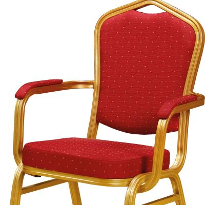 China High Stacking Capacity Wholesale Gold Stainless Steel Hotel Chairs Replaceable Pattern Wedding Back Chairs Wedding Supplies For Bride And Groom for sale