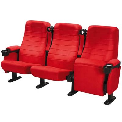 China Modern Retractable Auditorium Cinema Chair With Armrest For Theater Cinema Hotel Cinema Seats for sale