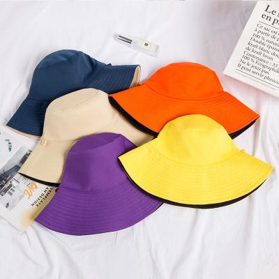 China Wholesale Custom Headwear Embroidery Printed Sublimation Cotton Loose Polyester Wide Brim Fisherman Bucket Hat for sale