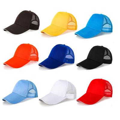 China JOINT Wholesale Blank Breathable Embroidery Patches Logo 5 Panel Foam Mesh Custom Trucker Hat for sale