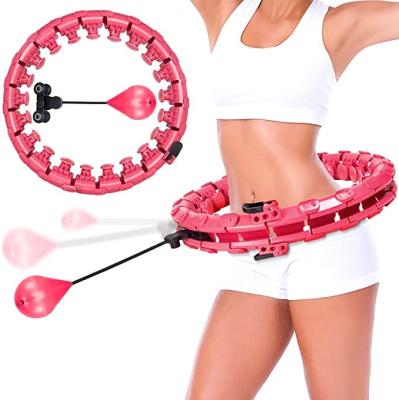 China Bodybuilding Fitness Good Quality Lose Weight To Exercise Detachable Portable Sports Circle 12/18/2124 Sections Polynesian Dance Smart Circles for sale