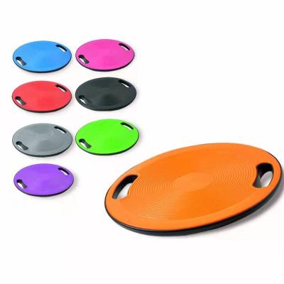 China Sports Trainer Gym /indoor circle yoga fitness plastic shimmy balance training balance board with handles for sale