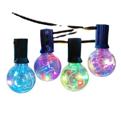 China Easy Installation Imagination Programmed RGB G40 Bulb Light String for sale