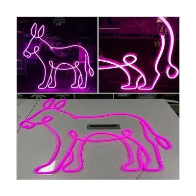 China Residential Universal Waterproof Creative Signs Bendable Led Neon Light Strip for sale