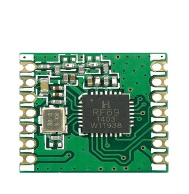 China ORIGINAL Smart Home RFM69 RFM69C RFM69CW 13DBM 433/868/915Mhz RF Transceiver Module HopeRF for sale