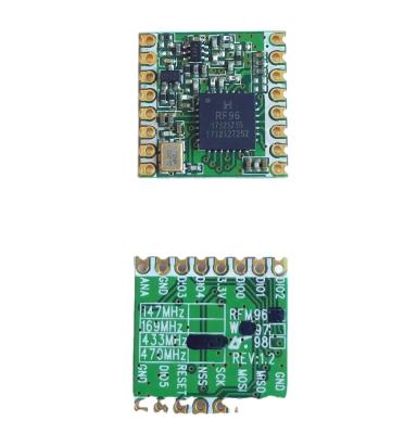 China Smart Home RFM96 RFM96W 433 MHz RFM96W 433S2 HopeRF Wireless Transceiver Module ORIGINAL FCC/ROHS/ETSI/REACH Certificated for sale