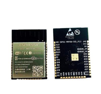 China Espressif Smart Home ESP32-WROOM-32D ESP32-WROOM-32 Wi-Fi+B.T.+BLE ESP32 Module 32 Mbits 4MB Flash Memory Better RF Performance Of The Original for sale