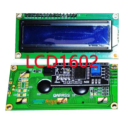 China Blue IIC/I2C Backlight LCD1602 LCD Display Adapter Plate + LCD 1602 16*2 for sale