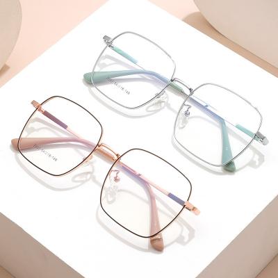 China For Women Reading Glass Full Rim Alloy Eyeglasses Mixed with Diamond Temple for sale