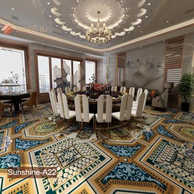 China Modern Luxury Thick Nylon Printing Hotel Machine Dining Or Ballroom Rug Custom Design Series Shanghai Hangju Sunshine for sale