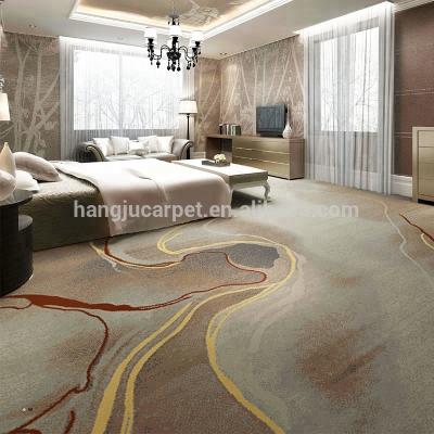 China South Asia Luxury Machine Adorned 5 Star Hotel Bedroom Carpet D17-23 New Design Shanghai Hangju for sale