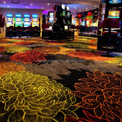 China Flower Pattern Casino Customized Casino Carpet Series W-S12 for sale