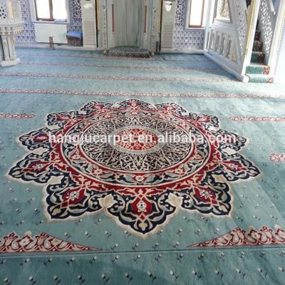 China Persian Persian Design Blue In Rolls Mosque Masjid Prayer Carpet W-S10 Series New Design Shanghai HangJu for sale