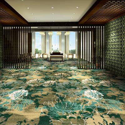 China 100%Nylon Plain Printed Carpet For Star Hotel for sale