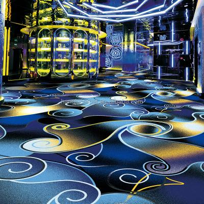 China Single Cinema Theater Wall To Wall 3D Printed Nylon Carpet D37-1 Series for sale