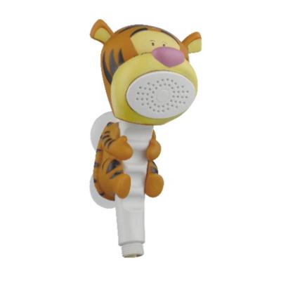 China Without Switch ABS Shower Head For Kids With Soft Water Flow Hand Shower With Animal Cartoon for sale