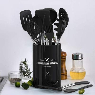 China Viable kitchen dapur peralatan cookware sets kitchenware 15pcs kitchen tools silicone utensil set from kitchenware supplier for sale