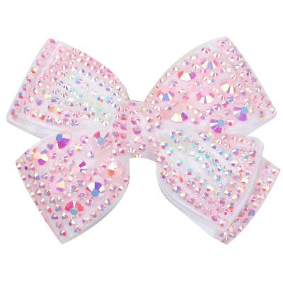 China Fashion Full Diamond Pearl Children's Joker Hair Cute Side Clip Girls' Top Clip Hair Accessories for sale