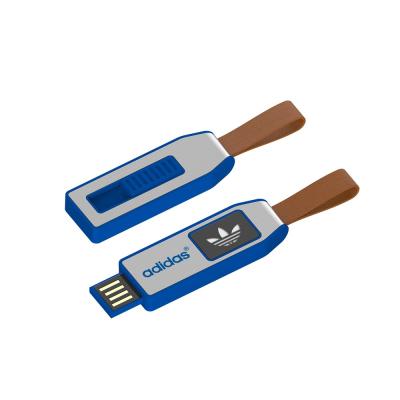 China Popular Model Promotional USB Workout Gift Idea Model Flash Light USB Drive Flash 2.0 Memory USB Light Stick With Logo for sale