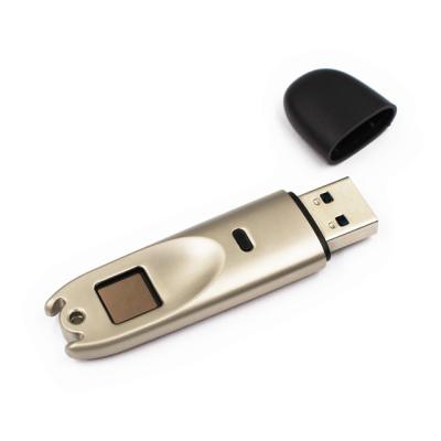 China Metal Drive USB Memory 4GB 8 Fingerprint Encrypted Flash Stick Pen Drive 128 16 32 64gb Pendrive Fingerprint USB Flash Drive for sale