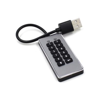 China Promotional Metal Flash Stick Products 32GB 64GB USB Drive With Coded Lock for sale