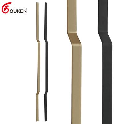 China Modern Commercial Hotel Bedroom Door Pull Stainless Steel Door Handle Wooden Glass Glass Door Handle for sale