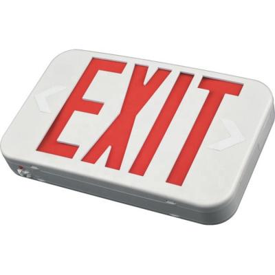 China For Home Hot Selling Optional Red Letters Luminous Emergency Exit Led Light for sale