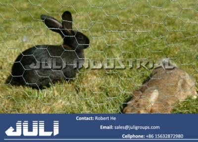 China galvanized hexagonal mesh rabbit proof wire fencing for sale