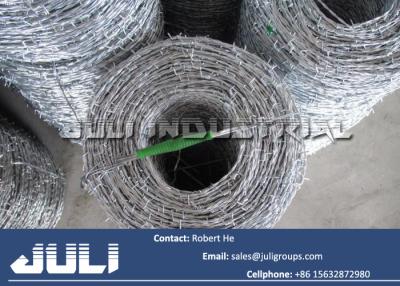 China high tension galvanized barbed wire for sale