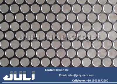 China perforated metal 4mm diameter, 5mm pitch for sale