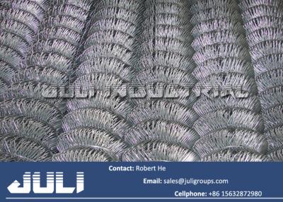 China galvanized chain link fence mesh, galvanized chain link fence netting for sale