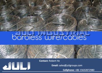 China galvanzied barbless wires / barbed wire fencing / farm barbed wire for sale