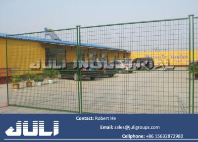 China Canada temporary fencing, construction site fence, welded mesh panel temporary fencing for sale