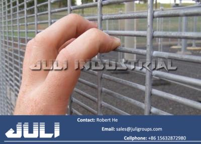 China High quality 358 anti climb mesh fencing for sale