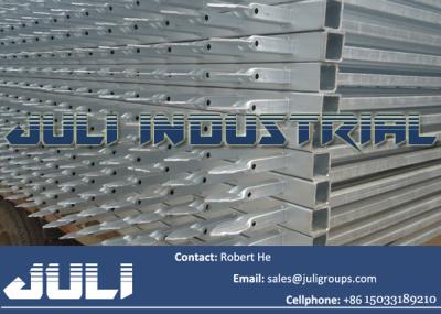 China 2.1m high hot dipped galvanized more durable steel garrison fencing for sale